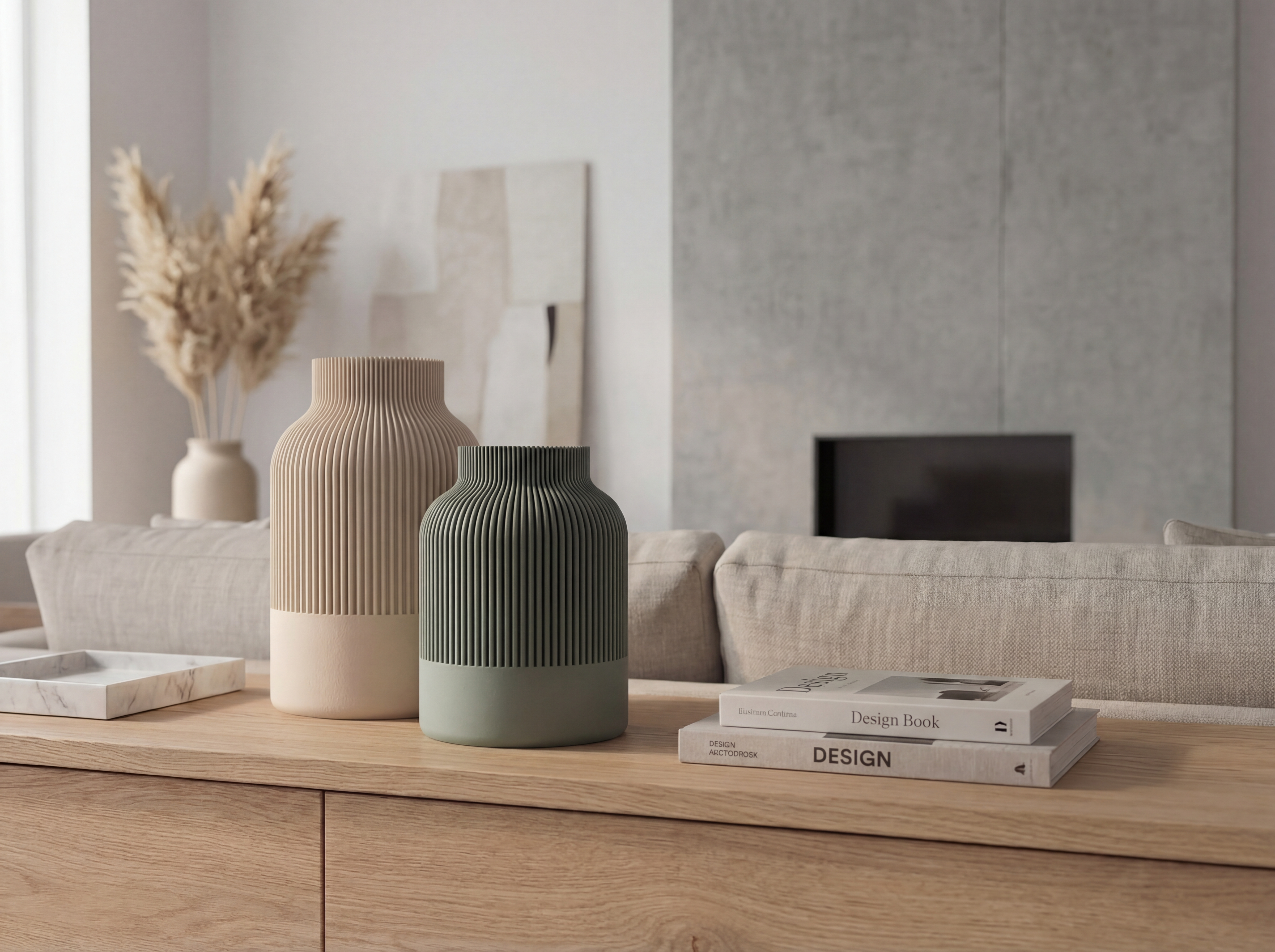 Japandi Vase Set - View 6